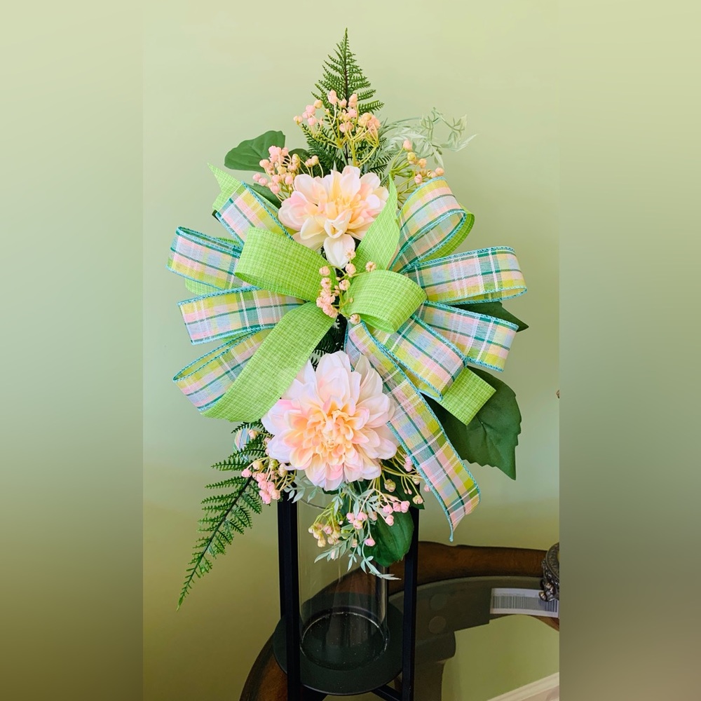 HAND CRAFTED Beautiful and Charming Spring-Summer Swag
